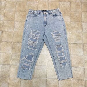 Riot High Rise Mom Jean Size US 12